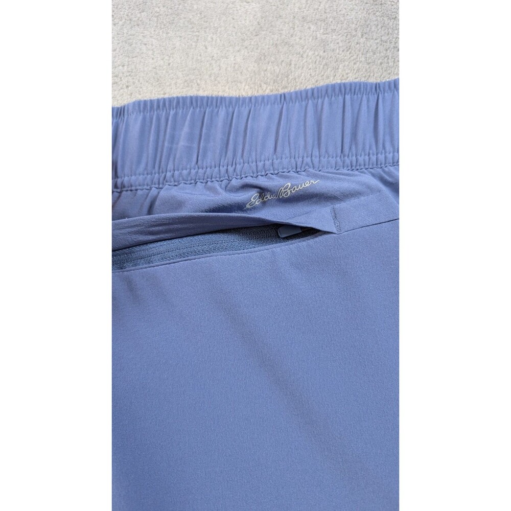Eddie Bauer Pants Womens XL Blue Stretch Pull On Pockets Athleisure Activewear - Picture 5 of 11